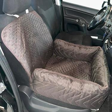 Imagem de Kit Protetor de Banco Toddy – Colchonete Pequeno Liso para Pets (Marrom)