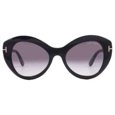 Imagem de ÓCULOS DE SOL TOM FORD 1084 01B 52