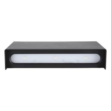 Imagem de Cryfokt Lâmpada de Parede Led Sem Fio para Quarto, Arandela Regulável Com Controle de Toque, Material Abs Recarregável para Decoração de Parede Interna (Preto)