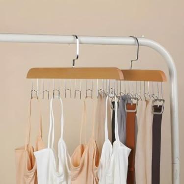 Imagem de Cabide multifuncional para cintos e gravatas, suporte e organizacao,completo. - Cores sortidas