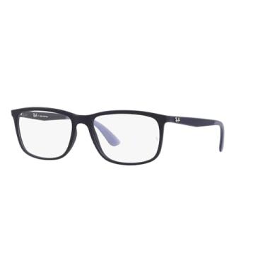 Imagem de Armação para Óculos Ray-Ban 0RX7171L 8046 Tam 58 / Azul Marinho