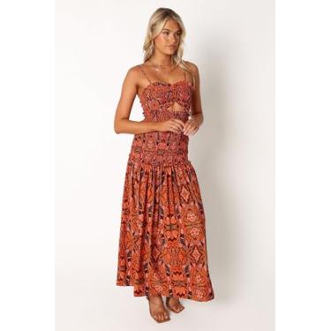 Imagem de Petal & Pup Vestido feminino Cecil-midi-Harvest-Moon, Lua Harvest, GG