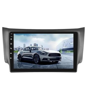 Imagem de Som automotivo Qualcomm 4G + 64G Android 15 de 8 núcleos para Nissan Sentra 2013-2017 com Carplay sem fio e Android Auto, unidade de cabeça IPS Touchscreen de 9 polegadas DSP Bluetooth 5.1 WiFi GPS