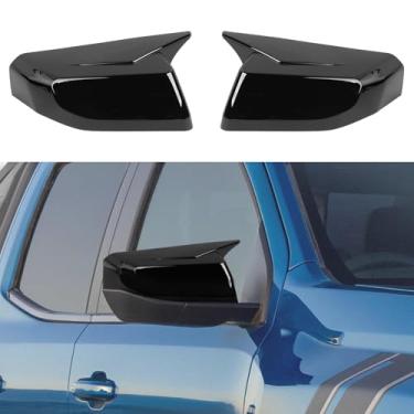 Imagem de CheroCar Capa para espelho retrovisor Colorado Capa de espelho retrovisor lateral esquerda direita tampa de espelho superior adequado para Chevrolet Colorado GMC Canyon 2023 2024 2025 2026 acessórios