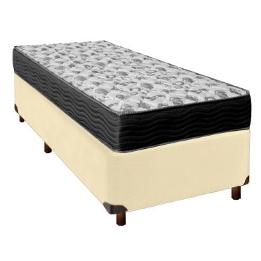 Imagem de Cama Box Bau + Colchão Solteiro D33 Iso100 Ortobom