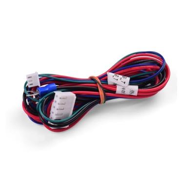 Imagem de Cabo de cama aquecida de atualização 18AWG - fio de cama aquecida de 35,4 polegadas, compatível com impressoras 3D Anet A8/A6/A2/A3/E12/E10