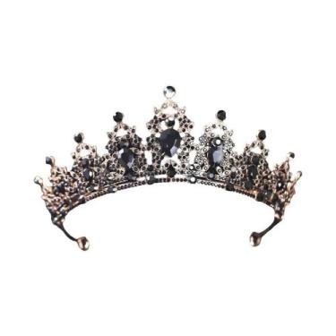 Imagem de Tiara De Cristal Prateada Para Noivas, Coroa De Cabelo, Diadema, Acess