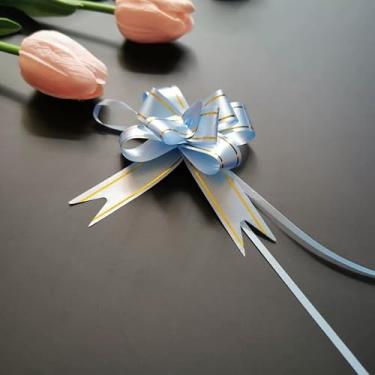 Imagem de Arcos de puxar para embrulho de presente, 10 peças de laço de presente pequeno a granel para embalagem de presentes, caixas, cestas de presente, Natal, casamento, dia dos namorados e decoração de