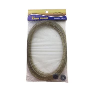 Imagem de Varal Fio De Aço Plastificado 10 Metros King -  2 Presilhas