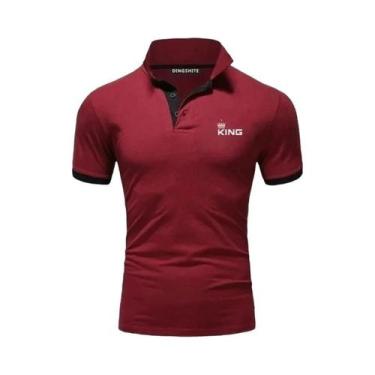 Imagem de Camisa Polo Masculina De Manga Curta Respirável, Moda Casual De Verão 