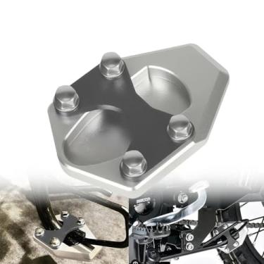 Imagem de Titanium CT125 Extensor de suporte lateral para pés acessórios de placa de suporte compatíveis com Trail125 2021-2023 Ct125 2020-2023