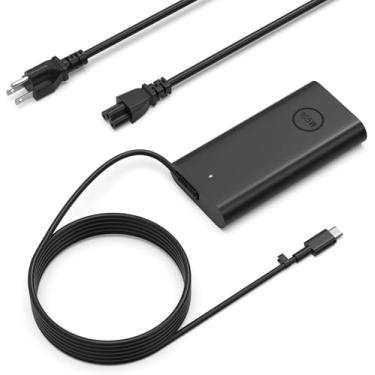Imagem de Carregador adaptador CA USB-C GaN 165W PD3.1 compatível com Dell Pro Max 16 Premium MA16250 Precision 5680 Precision 5690 HA165PM210 DA165PM210 LA165PM210, substituição para carregador de laptop Dell