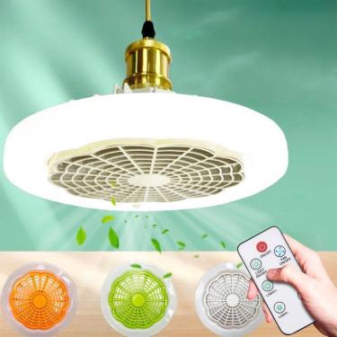 Imagem de Ventilador De Teto Com Led E Controle Iluminação Perfeita