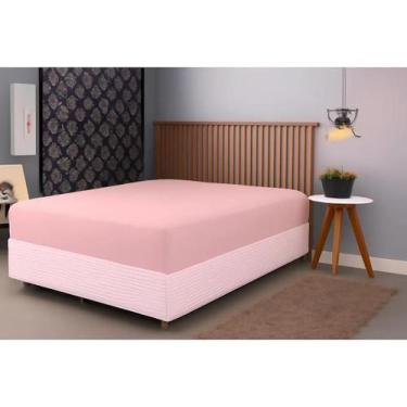 Imagem de Lençol Casal Avulso Com Elástico Ponto Palito Ref.4 - Casa Fernando, R