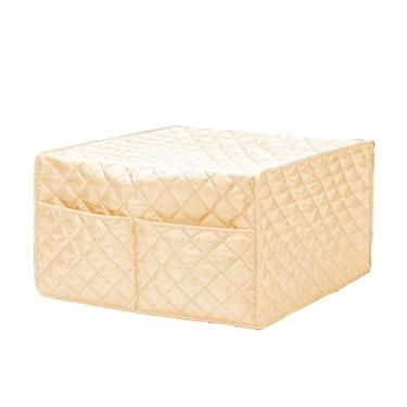 Imagem de MFMEXUL Capa Protetora para Forno Micro-ondas E Torradeira - Proteção para Eletrodomésticos de Cozinha, bege, Tamanho real