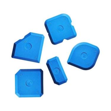 Imagem de Kit De Ferramentas De Silicone 5 Peças: Espátula Para Limpeza, Alisame