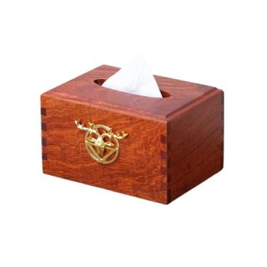 Imagem de Porta-lenços de papel, porta-guardanapos, caixa de lenços faciais, dispensador de lenços para casa, escritório, cômoda, decoração de banheiro, capa de caixa de lenços faciais