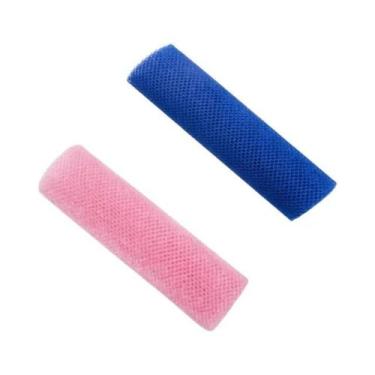 Imagem de Esponjas Exfoliantes Africanas Dupla Face, Toalha De Banho Em Malha Pa