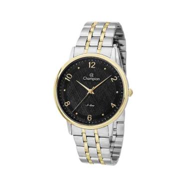 Imagem de Relógio Champion Prata Dourado Masculino CN21194P-Masculino