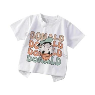 Imagem de Camisetas Kawaii Disney Mickey Mouse Para Crianças Meninos E Meninas C