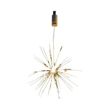 Imagem de Luzes De Cordão LED Em Forma De Fogos De Artifício, Alimentadas Por Ba