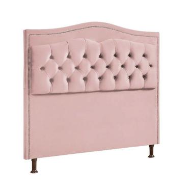 Imagem de Cabeceira Estofada Holanda 1,60 2.0 Queen Shop Das Cabeceira Rose
