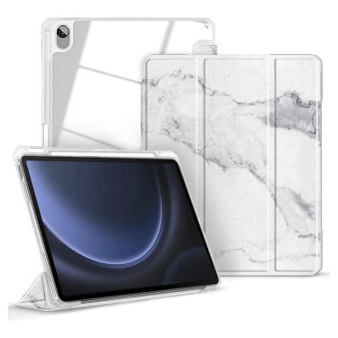 Imagem de Capa Marmorizado Acrílico Para Samsung S9 Fe 10.9 X516 X510