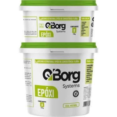 Imagem de Adesivo Estrutural Epóxi, 1 kg, Qborg270180 Qborg