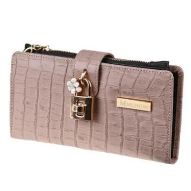 Imagem de Carteira em Couro M.Valentin Feminina-Feminino