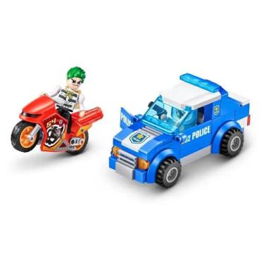 Imagem de Blocos De Montar Zuru Max City Perseguição Policial 125 Pcs