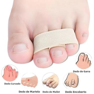 Imagem de Faixas Corretivas Para Dedo Em Martelo Pexmen 1, 2, 5 Peças - Tala Pro