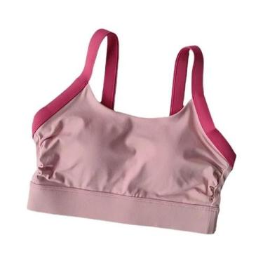 Imagem de Top De Yoga Com Bojo Integrado E Costas Cruzadas, Com Absorção De Impa