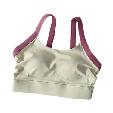 Imagem de Top De Yoga Com Bojo Integrado E Costas Cruzadas, Com Absorção De Impa