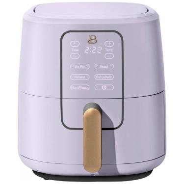 Imagem de Fritadeira elétrica sem óleo Beautiful 6L digital lavanda TurboCrisp 1750W 110V