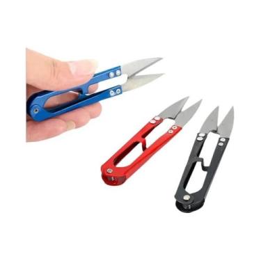 Imagem de Tesoura De Pesca Multicolorida Em Aço Inoxidável, Alicate De Costura E