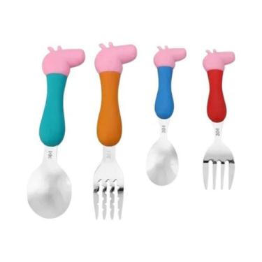 Imagem de Brinquedo De Ação Peppa Pig Com Talheres (Garfo E Colher) - George, Pa