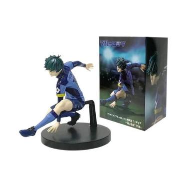 Imagem de Figura De Ação Anime Nagi Seishirou Com Uniforme De Futebol Azul, Mode