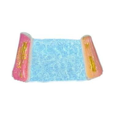 Imagem de Boia Inflável Gradiente De Lantejoulas Para Piscina, Assento Flutuante