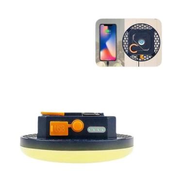 Imagem de Lanterna De Camping Recarregável Por USB, Luz De Emergência Portátil, 