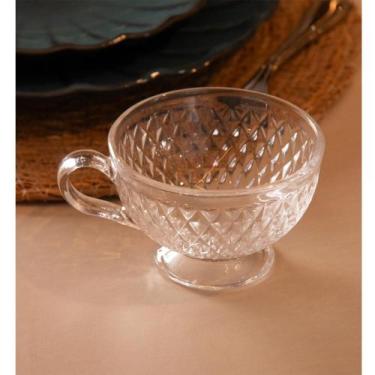 Imagem de Xícara de Chá Spikes Wolff 200ml Cristal