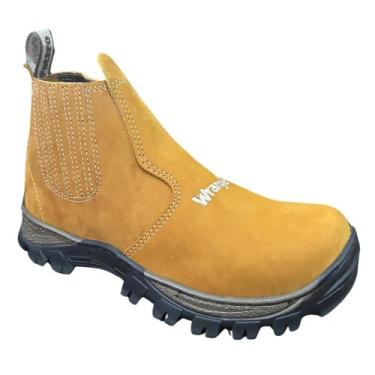 Imagem de Bota Botina Masculina Couro Legitimo Trabalho Butina Wrangler POTTRO, 