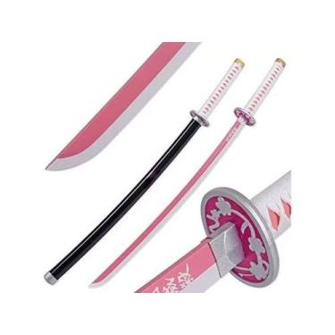 Imagem de Espada Demon Slayer Kimetsu No Yaiba Katana Kanao Tsuyuri Lamina de Ba