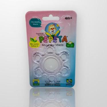 Imagem de Mordedor Macio Massageador de Gengiva Infantil 1022 - Pepeta, Transpar