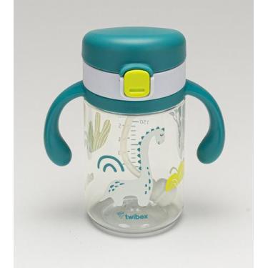 Imagem de Copo Treinamento Canudo Alça 240ml Twibex Bebê Infantil Fácil Uso Conf