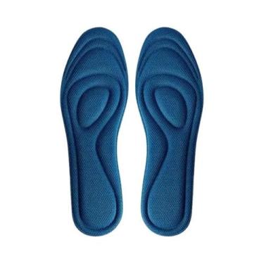 Imagem de Palmilhas Ortopédicas De Espuma De Memória 4 Peças Antibacterianas Des