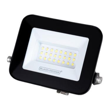 Imagem de Refletor Holofote Eco Led 20w Branco Frio 6500K IP65 Bivolt - Black+De