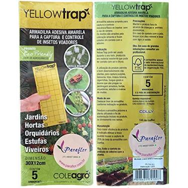 Imagem de Yellowtrap Armadilha Adesiva Amarela para captura de Insetos
