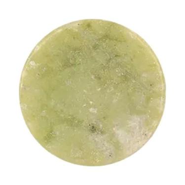 Imagem de Palete De Cola Reutilizável De Pedra Jade Branca E Verde Para Extensõe