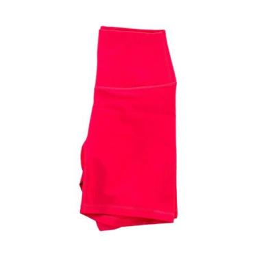 Imagem de Shorts De Cintura Alta Femininos Para Esportes, Com Controle De Barrig