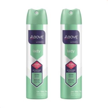 Imagem de Kit com 2 - Desodorante Aerosol Above Lady Feminino 150ml